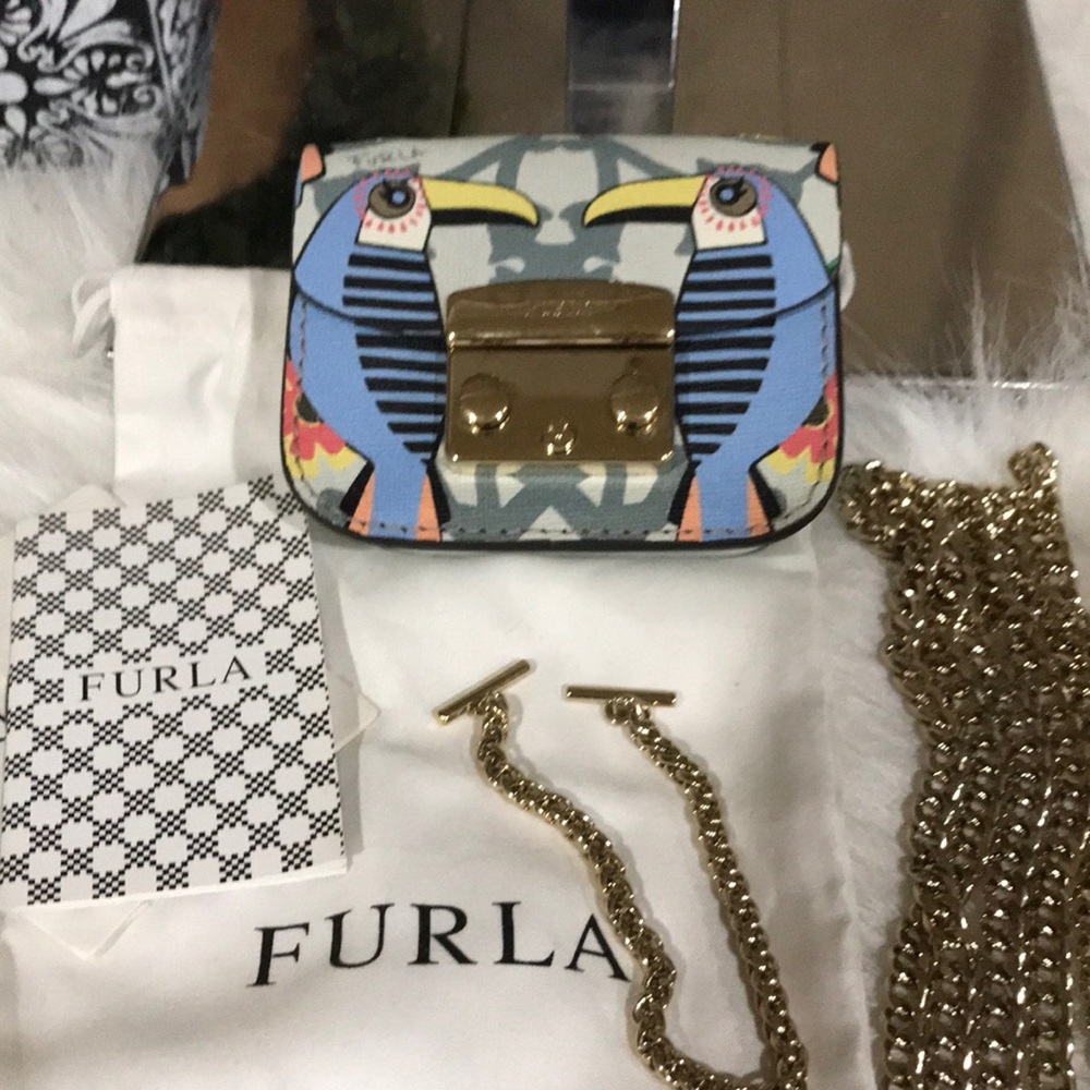 Furla Toni Cielo Metropolis Toucan Mini Bag